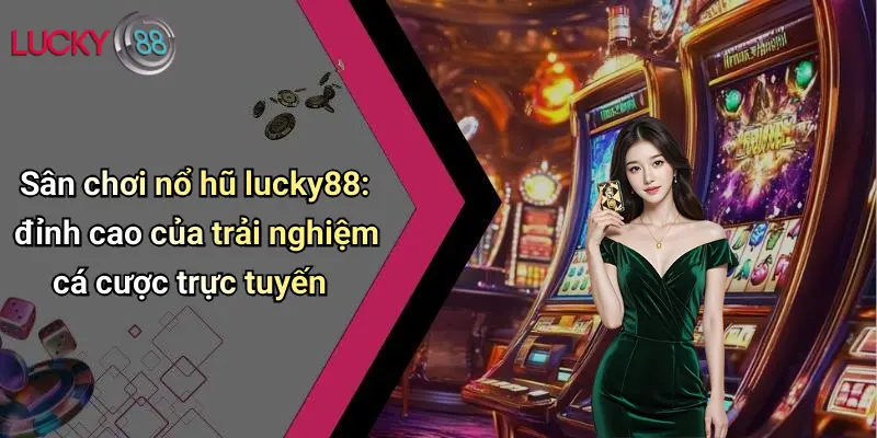 Sân chơi nổ hũ lucky88: đỉnh cao của trải nghiệm cá cược trực tuyến